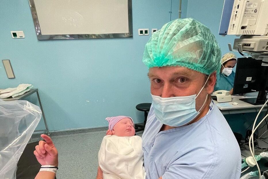 Eduardo Madeira e a filha Carolina