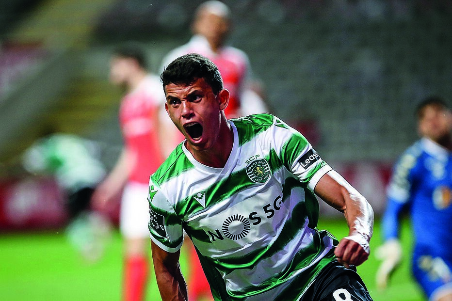 Matheus Nunes foi decisivo no jogo de Braga, no domingo