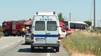 Um morto e três feridos em acidente com autocarro em Évora 