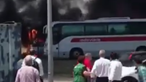 Violento incêndio destrói dois autocarros em Beja