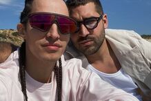 Luis Borges e o namorado