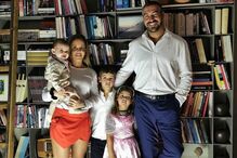 Mariana Patrocínio com a família