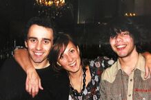 Maria João Abreu com os dois filhos