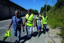 Apelo da fé leva peregrinos de Albergaria-a-Velha a trilhar os cerca de 140 quilómetros até ao Santuário de Fátima   