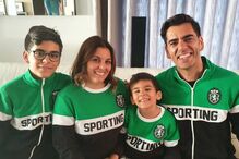 Pedro Fernandes com a família