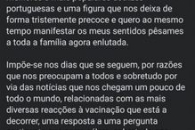 Maria Vieira fala sobre a morte de Maria João Abreu