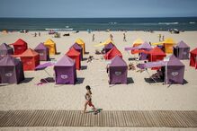 Praia de Moledo em Caminha