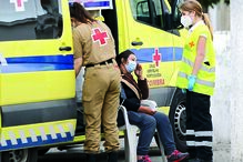 Alerta. Meãs do Campo viveu um final de dia agitado, com um homem a matar e a ferir e a barricar-se. a filha  da vítima mortal foi assistida.  