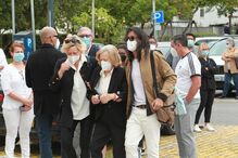 Marido de Maria João Abreu no último adeus à atriz