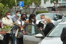 Marido de Maria João Abreu no último adeus à atriz