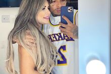 MC Kevin com a mulher, Deolane Bezerra