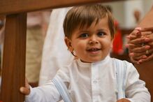 Batizado do filho da Carolina Patrocínio