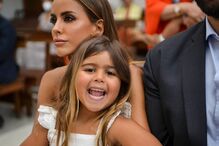 Batizado do filho da Carolina Patrocínio