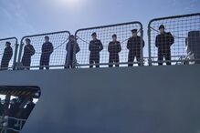 Navio da Armada portuguesa regressa após três meses de missão no Golfo da Guiné