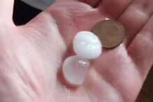 Queda de granizo do tamanho de moedas surpreende Vila Real e outras zonas de Trás-os-Montes