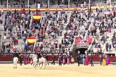 Praça de touros de Las Ventas voltou a receber público 