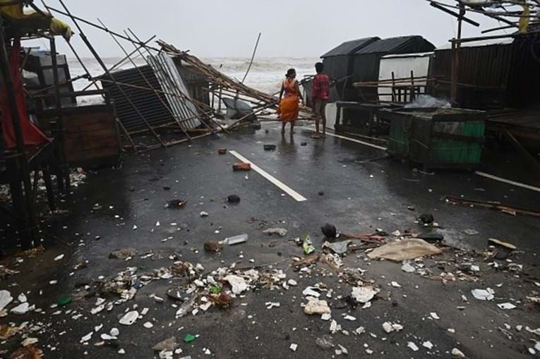 Ciclone Yaas na Índia