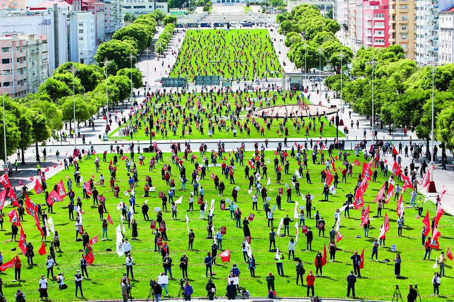 Festejos da CGTP em 2020. Este ano, a pandemia volta a impor restrições, mas menos  