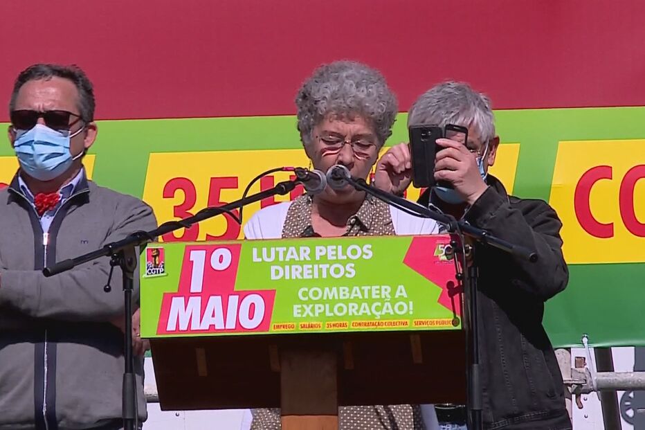 1º de Maio na alameda