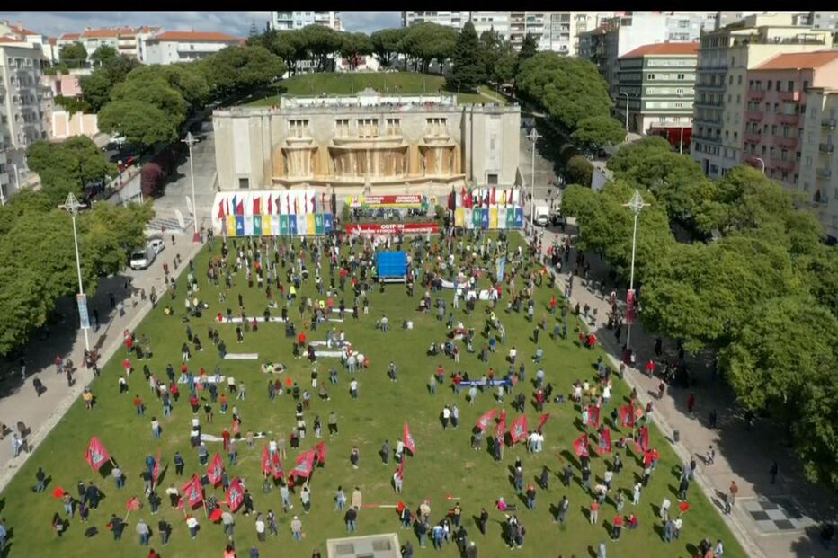 1º de Maio na alameda