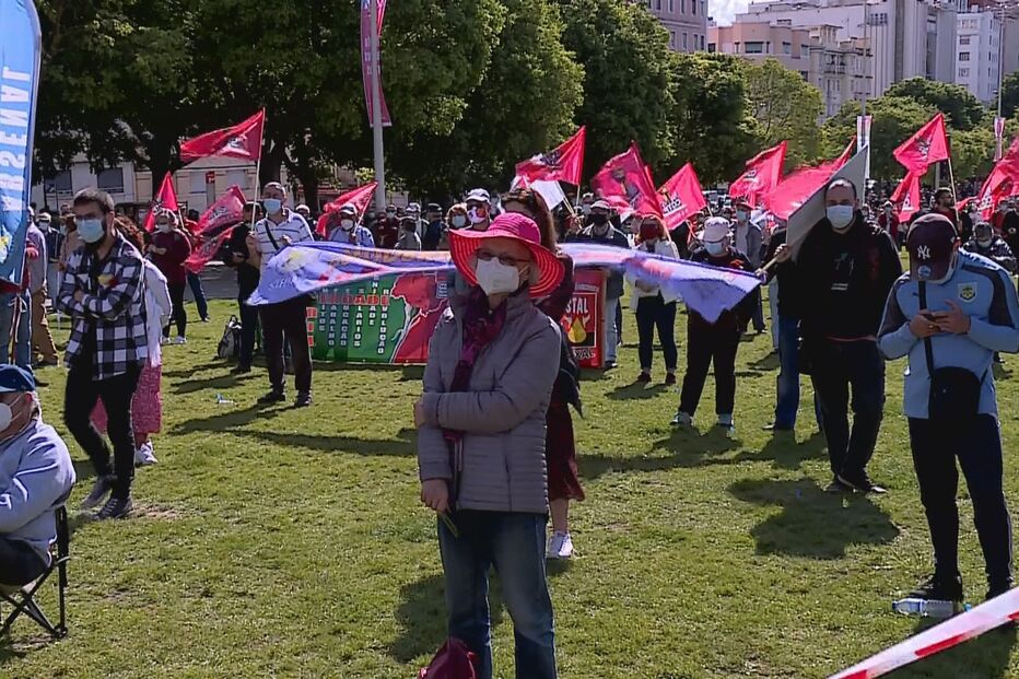 1º de Maio na alameda