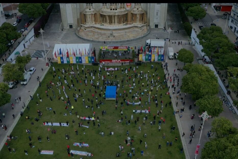 1º de Maio na alameda