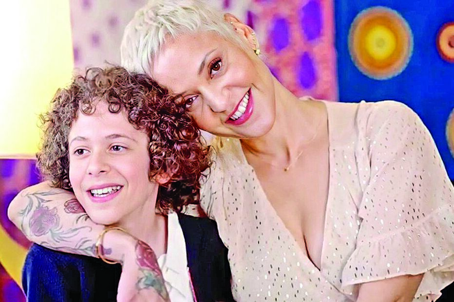 Mariza festejou dia especial com Martim 