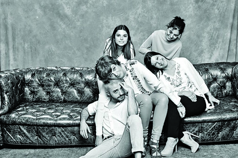 Júlia Pinheiro recordou sessão com os filhos Rui Maria, Carolina e Matilde e a enteada Sofia