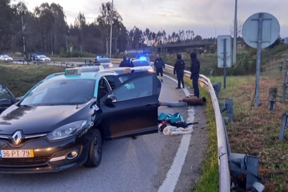 Trio de sequestradores foi apanhado na zona de Albergaria-a-Velha, após 200 quilómetros em fuga