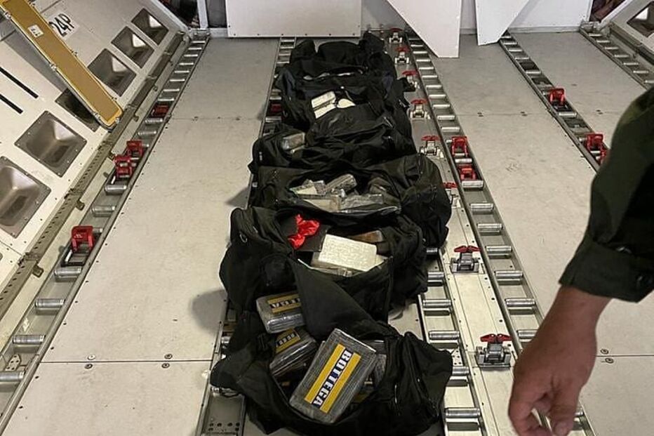 Droga apreendida no Aeroporto da Venezuela em avião da TAP