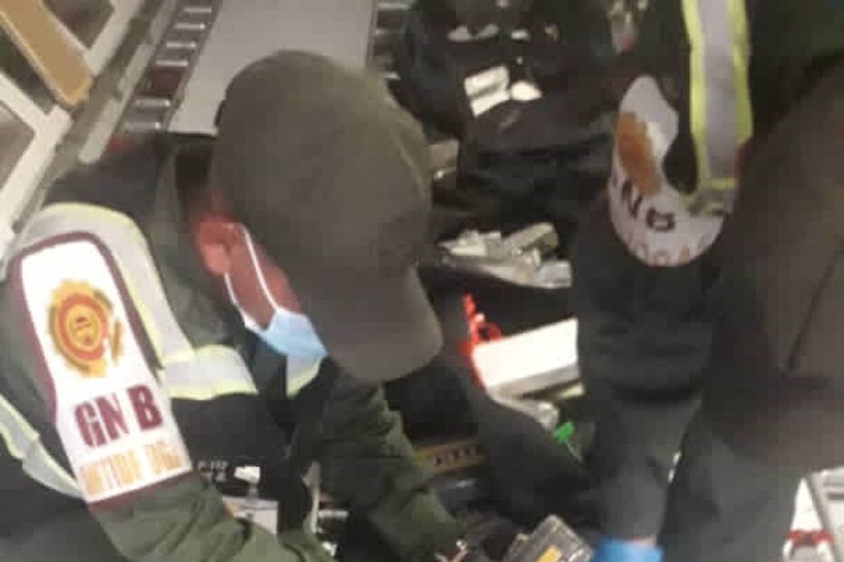 Droga apreendida no Aeroporto da Venezuela em avião da TAP	
