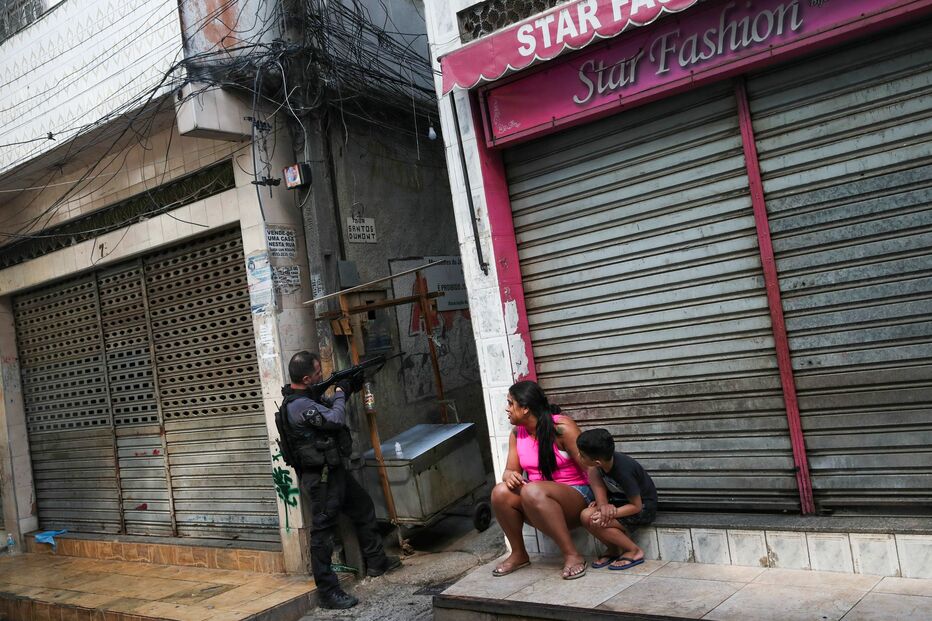 Operação policial em favela do Rio de Janeiro