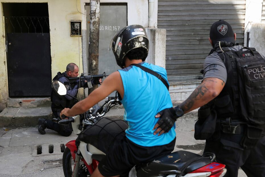 Operação policial em favela do Rio de Janeiro
