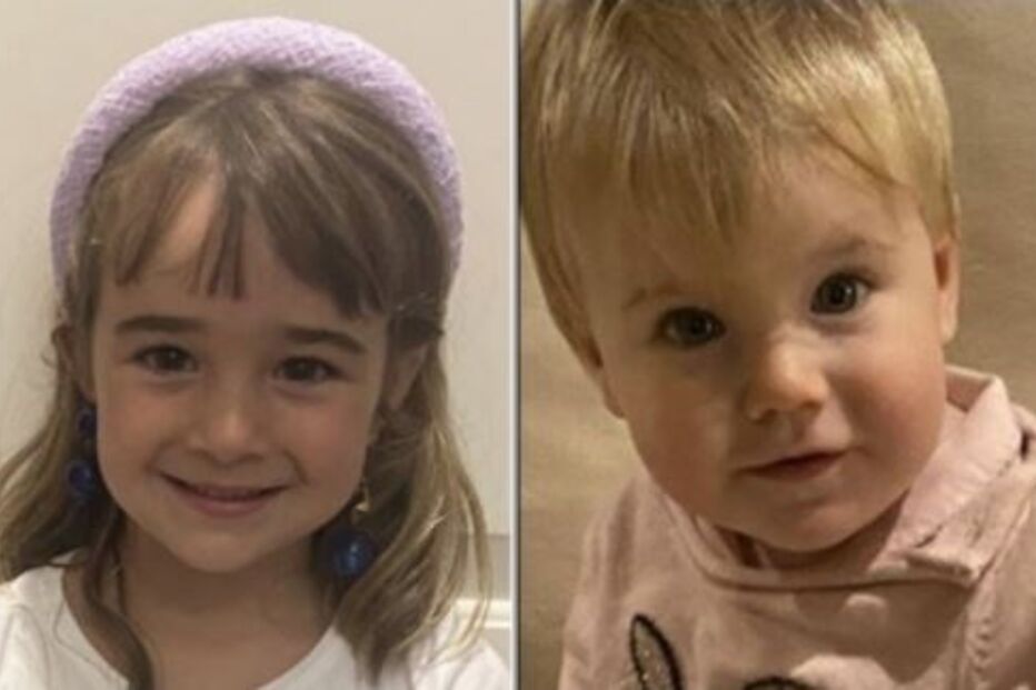 Olivia e Anna de seis e um ano 