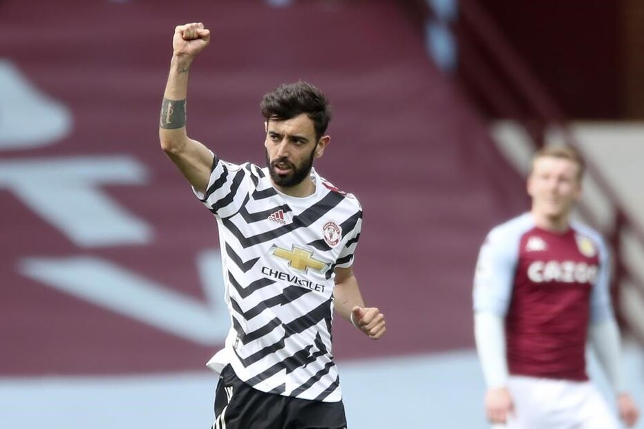 Bruno Fernandes marca em reviravolta do Manchester United 