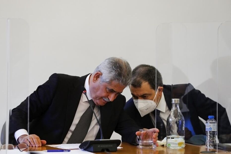  Vieira acompanhado pelo seu advogado, Luciano Marcoso