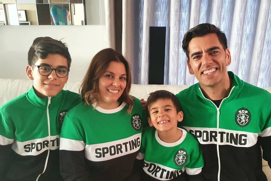 Pedro Fernandes com a família