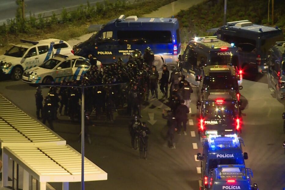 Reforço policial em Alvalade