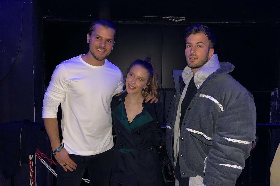 Mickael Carreira, David Carreira e Sara Carreira