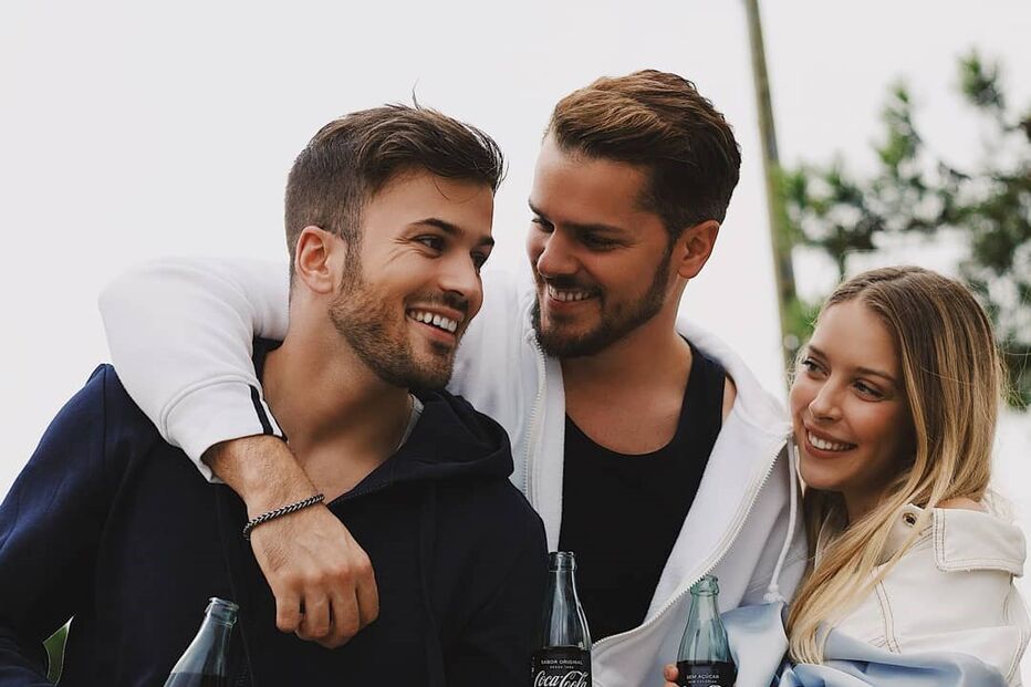 Mickael Carreira, David Carreira e Sara Carreira