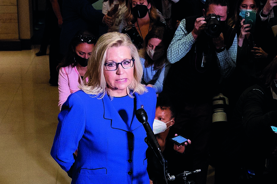  Liz Cheney ocupava o 3º cargo mais importante na Câmara de Representantes