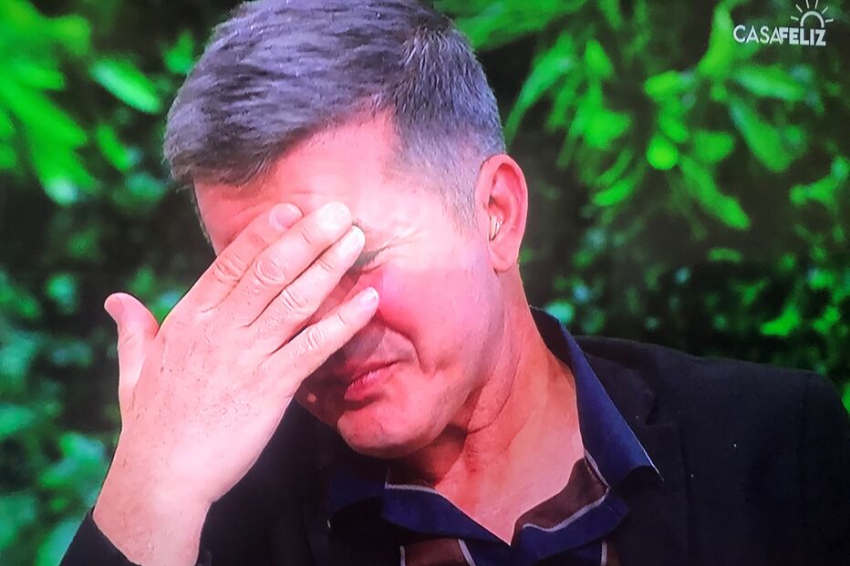 João Baião chora a morte da amiga Maria João Abreu