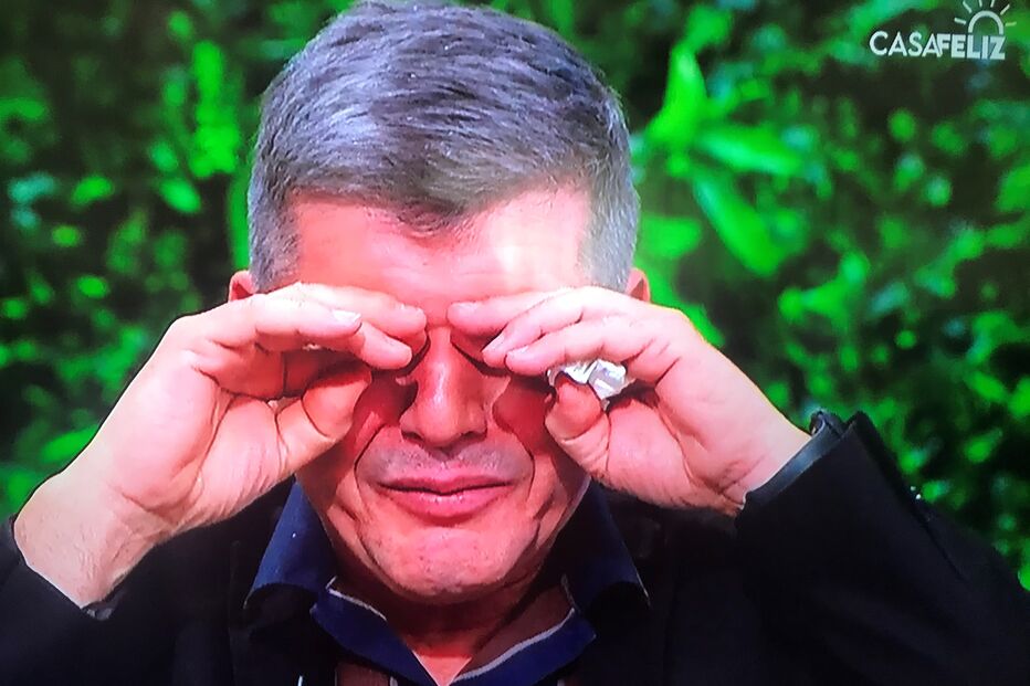 João Baião chora a morte da amiga Maria João Abreu