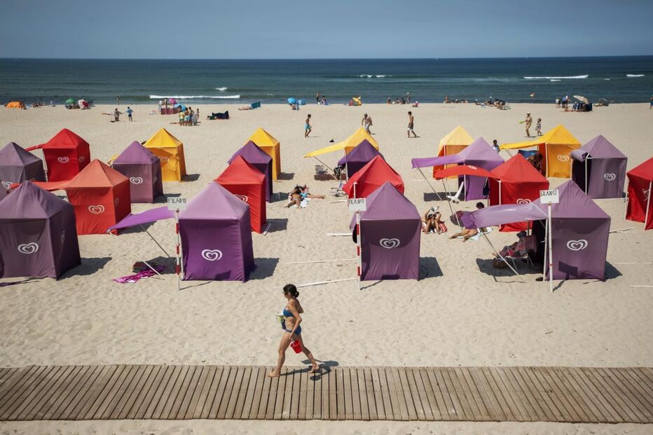 Praia de Moledo em Caminha