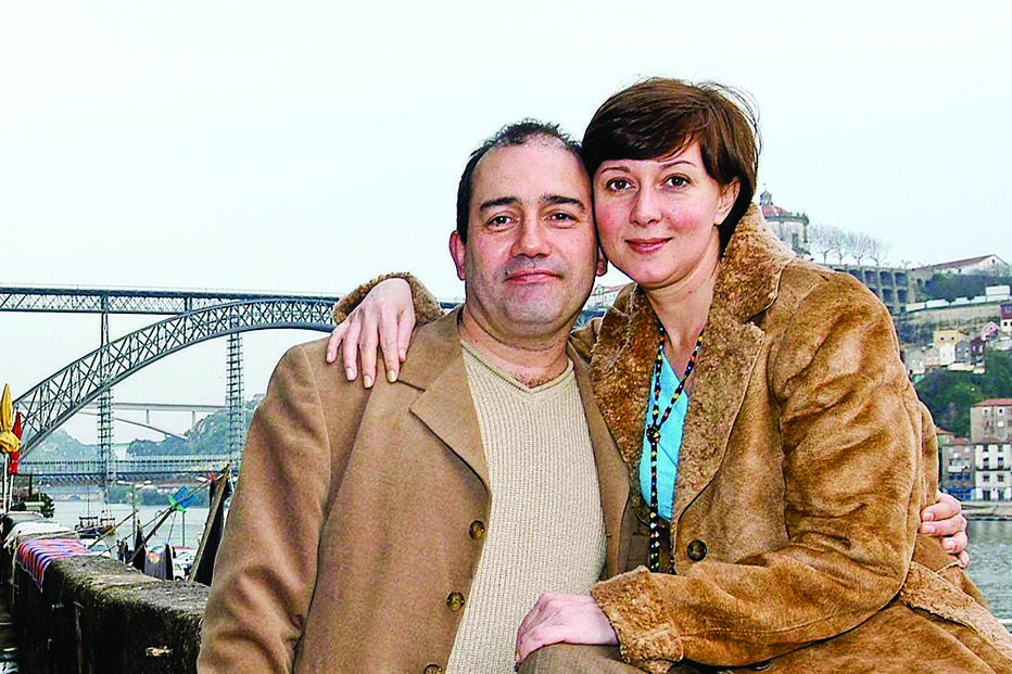  José Raposo manteve sempre uma relação próxima com a atriz, mesmo depois do divórcio 