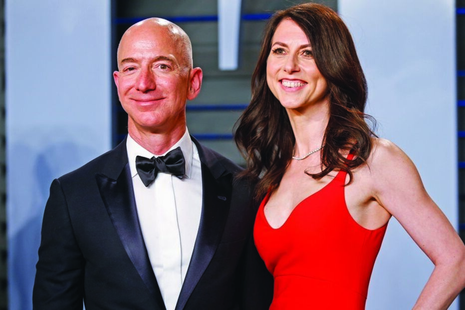 Jeff Bezos divorciou-se de MacKenzie em 2019