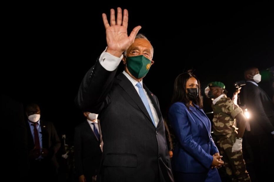 Marcelo Rebelo de Sousa na Guiné-Bissau