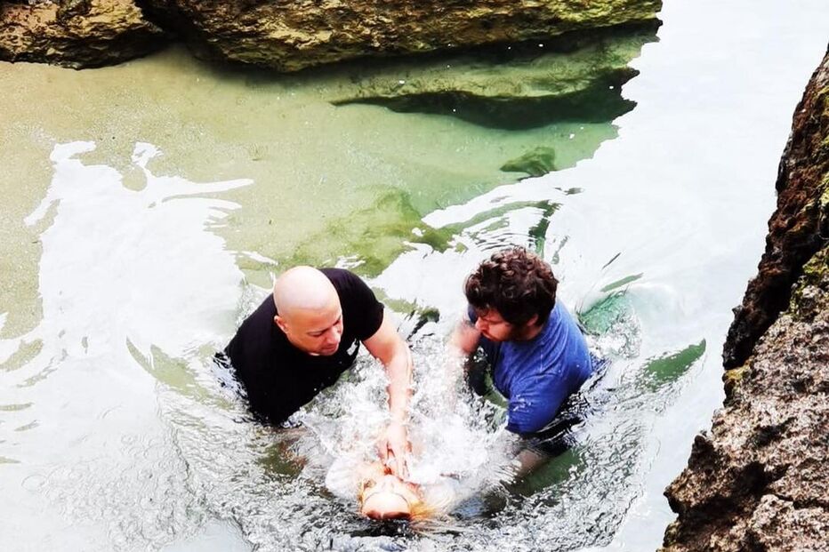 Batizado de Liliana Aguiar