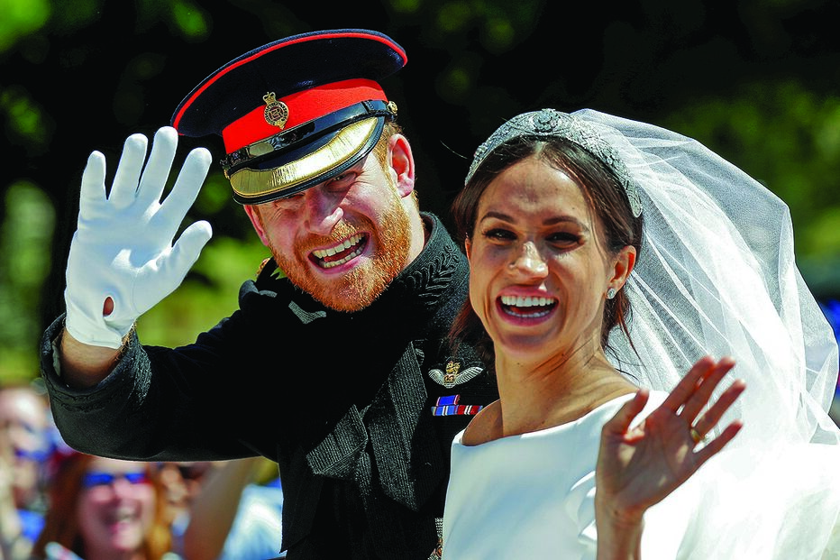 Meghan e Harry assinalam três anos de casamento