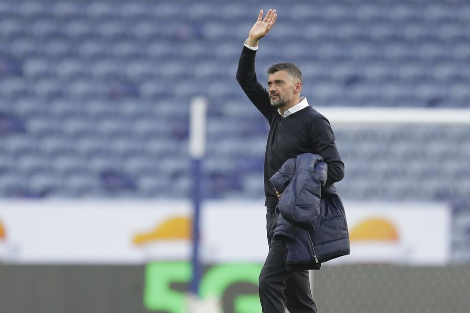 Sérgio Conceição despede-se do Dragão